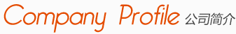 company profile公司简介